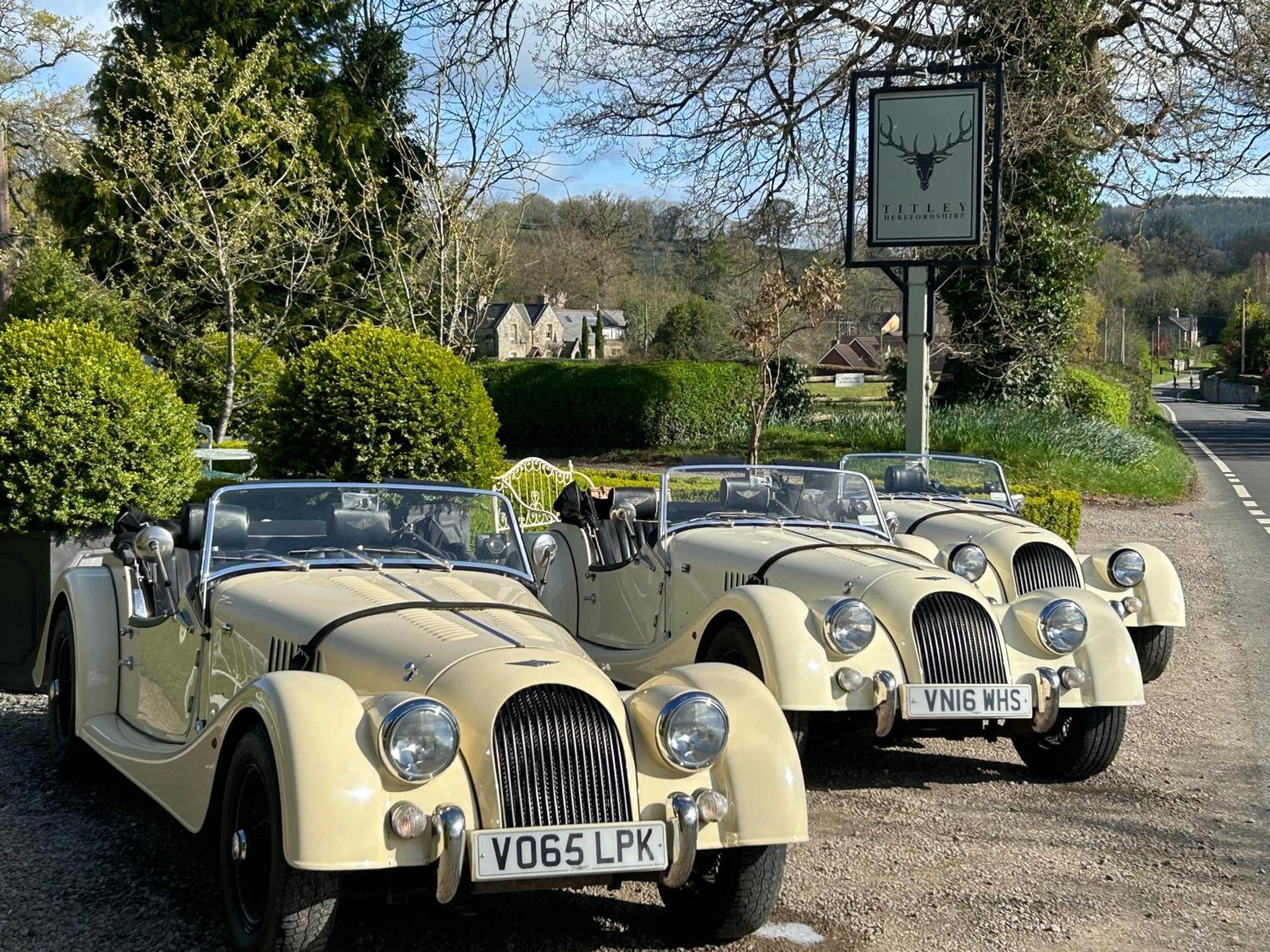 The Stagg Inn & Classic Car Experience Titley Exterior foto